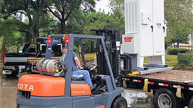 sai vfd rental skid mount forklift loading 382x